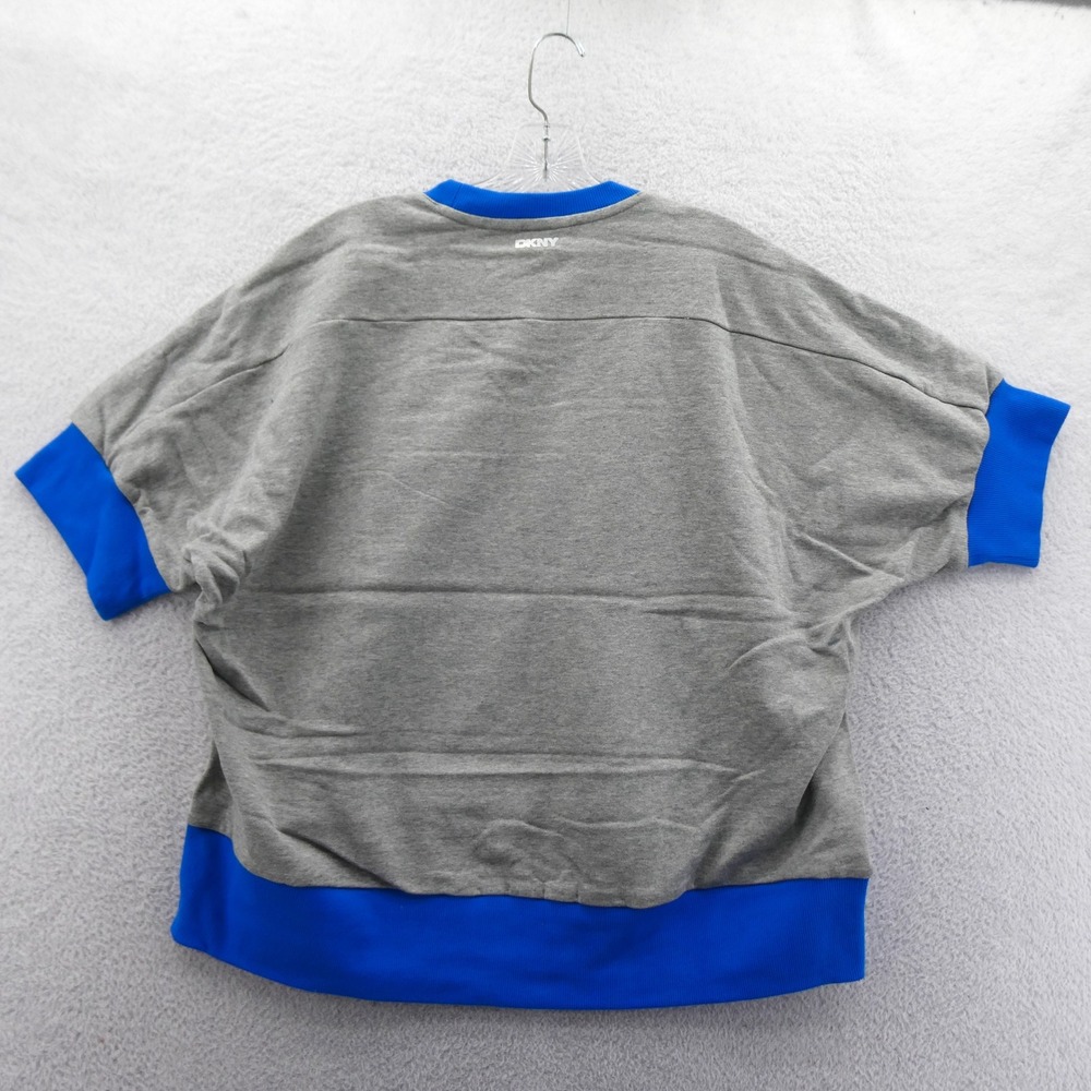 DKNY Sport Shirt Women Small Toronto Blue Jays Grey Blue Vintage Y2K Sweatshirt - Picture 7 of 9